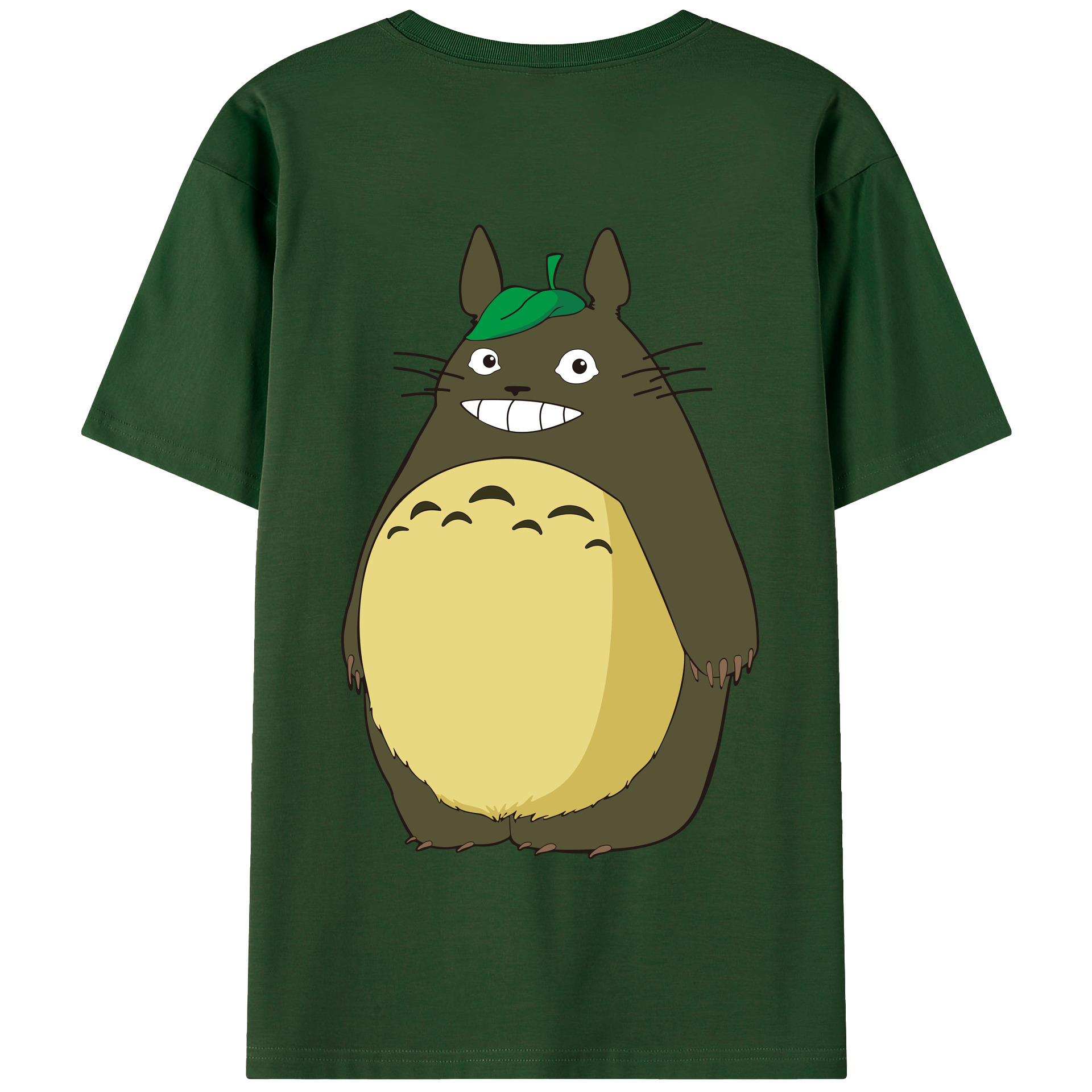 （画像用） となりのトトロ 草壁メイ 草壁サツキ My Neighbor Totoro Satsuki Kusakabe Mei Kusakabe 綿100％半袖Tシャツ（背面プリント）